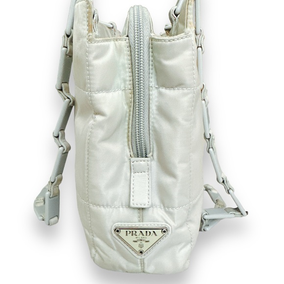 Authentic Grey Prada Shoulder Bag - Picture 7 of 7